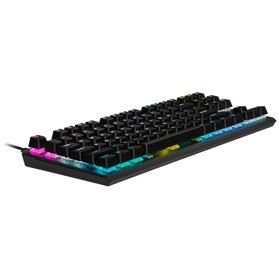 Corsair K60 PRO TKL RGB ゲーミングキーボード 日本語レイ K60 PRO TKL RGB Tenkeyless Optical-Mechanical Gaming